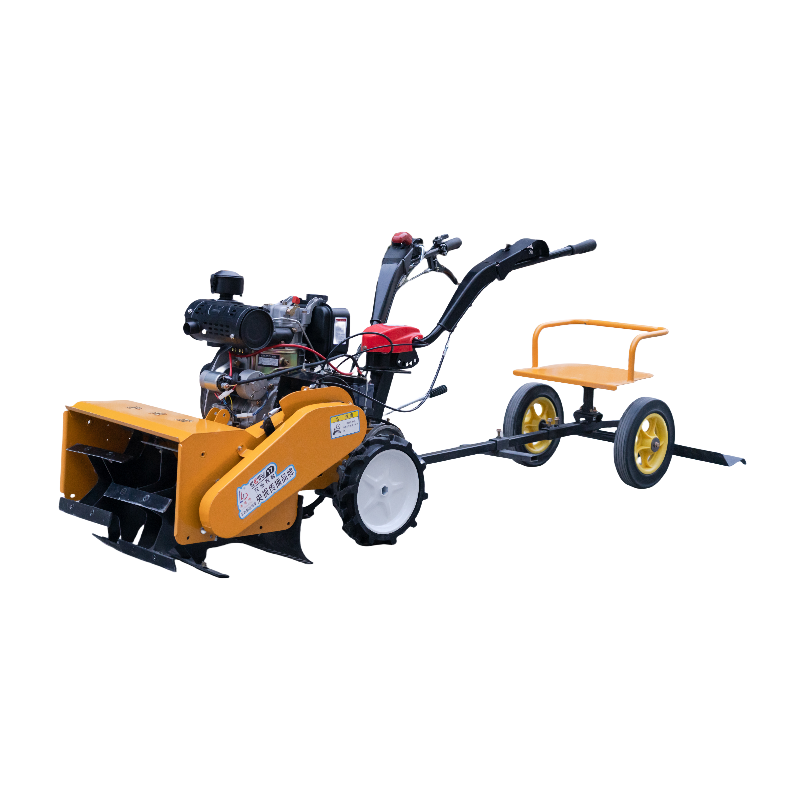 Soil Tilling Cultivator - Self-Propelled Handheld Cultivator for Farm Garden