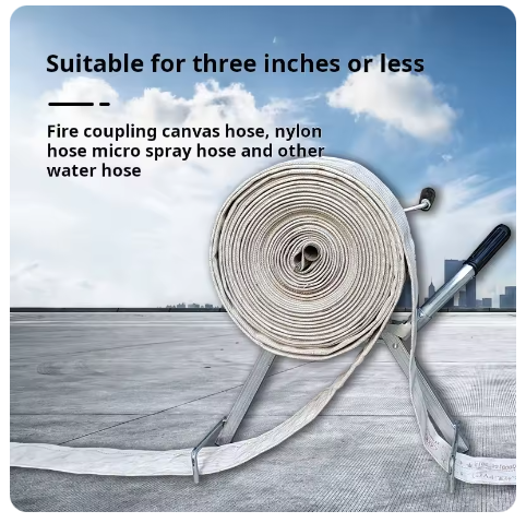 Farming Pipe For Agriculture - Garden hose coil reel Manual Irrigation