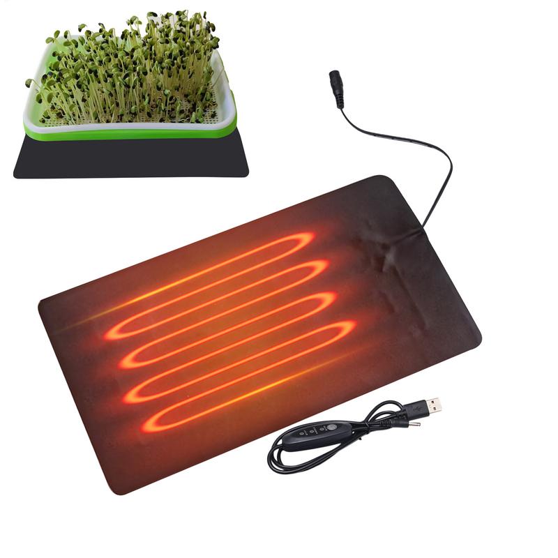 Seedling Heat Mat - 8.5W Plant Heat Mat PVC Leather