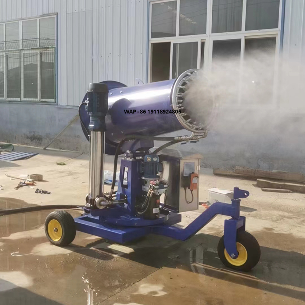 Farming In Agriculture - Agricultural Cooling Humidification Mobile Sprayer Farming