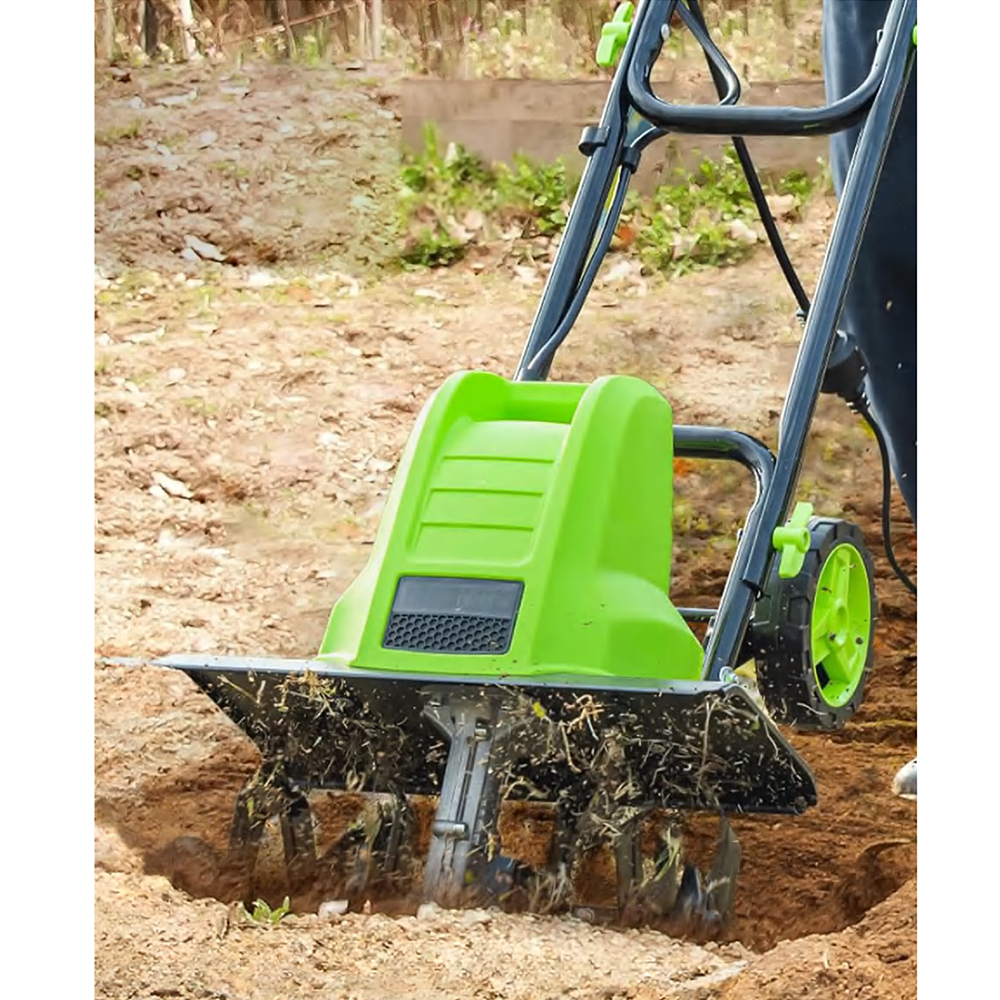 For 1500W Electric Power Tille – обзор и цена Soil Tilling Cultivator