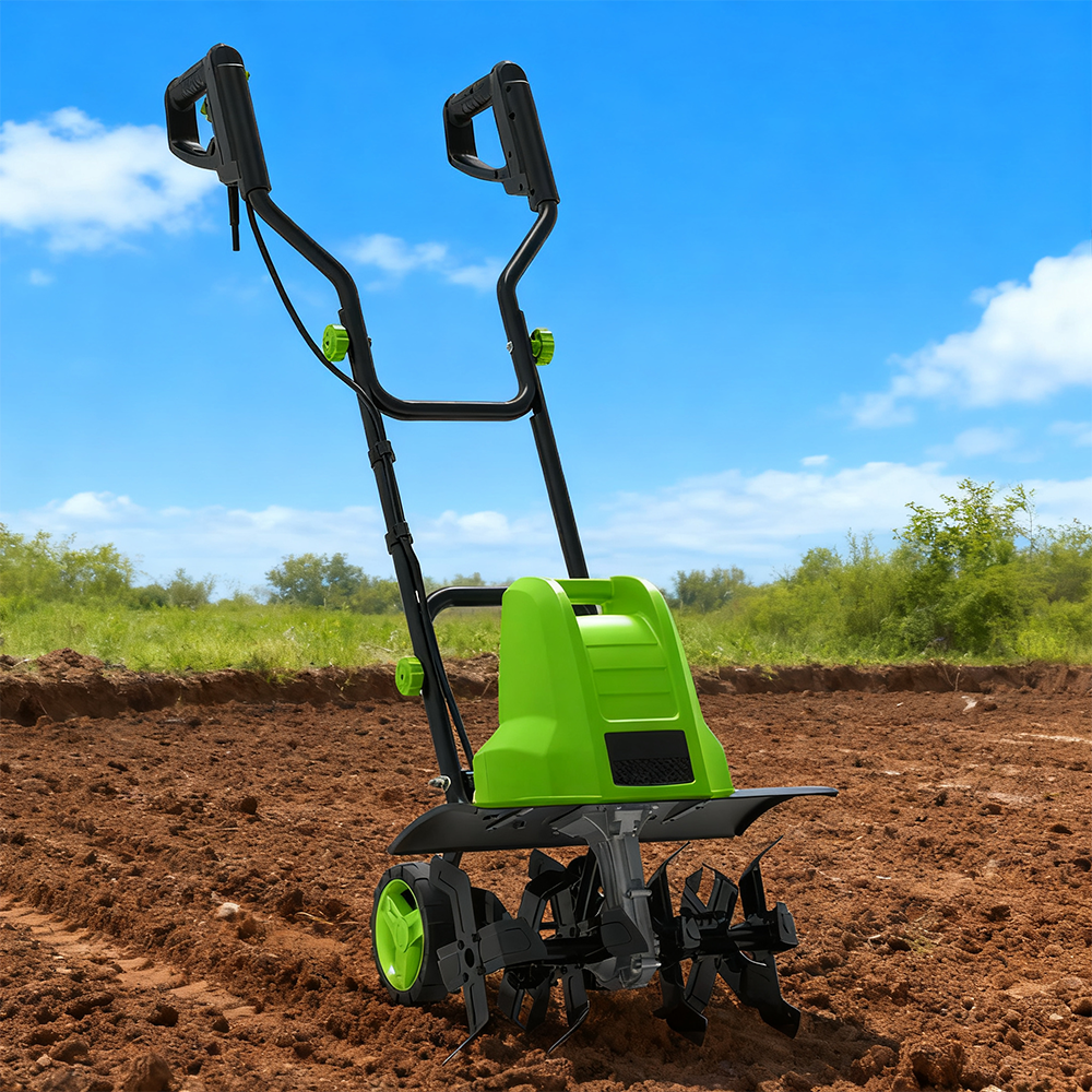 For 1500W Electric Power Tille – обзор и цена Soil Tilling Cultivator