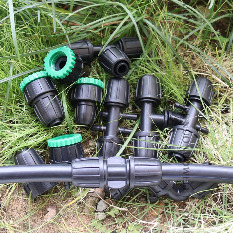 2pcs New 16mm LDPE Pipe Connec – обзор и цена Farming Pipe For Agriculture
