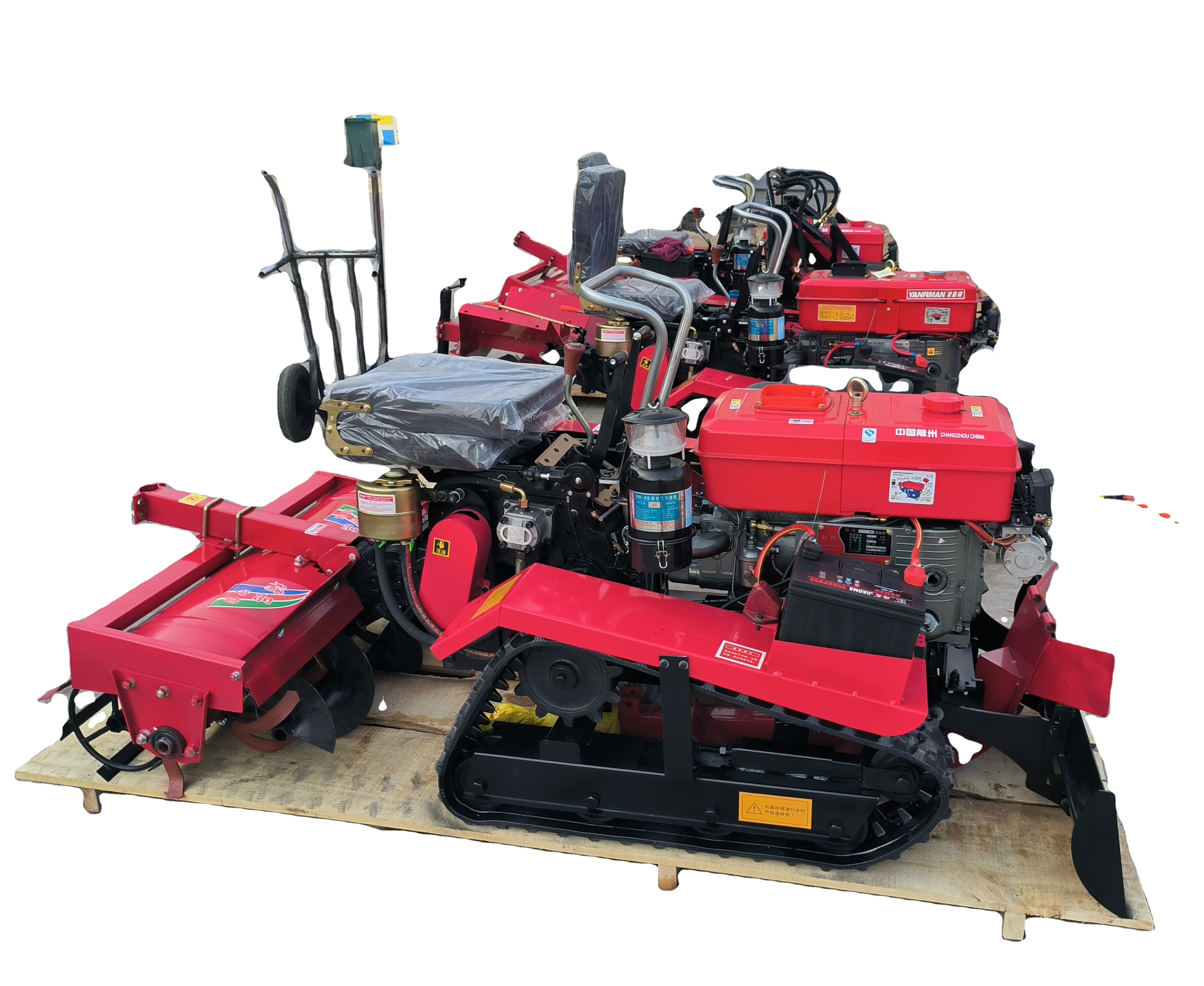 Crawler Rotary Tiller 35Hp 50H – обзор и цена Soil Tilling Cultivator