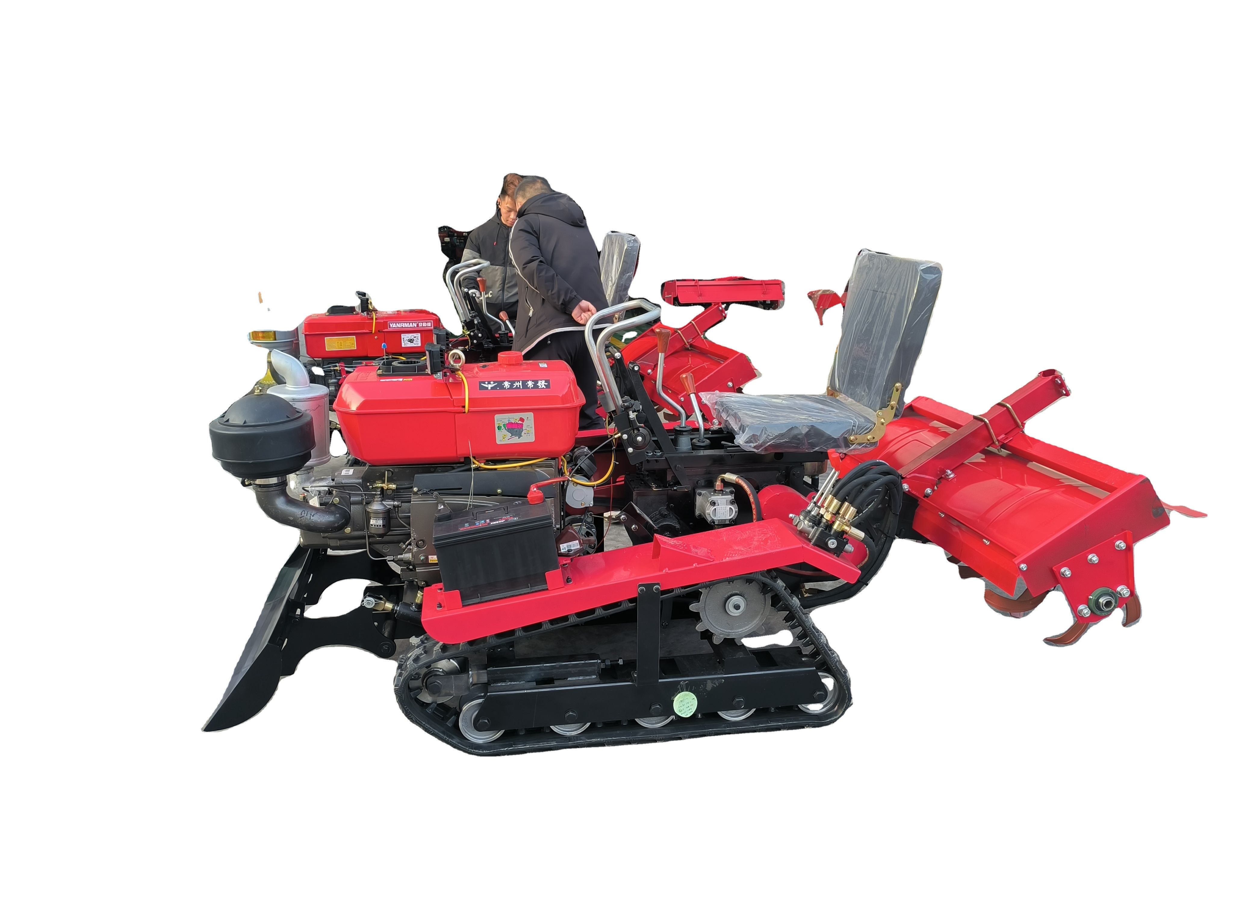 Crawler Rotary Tiller 35Hp 50H – обзор и цена Soil Tilling Cultivator