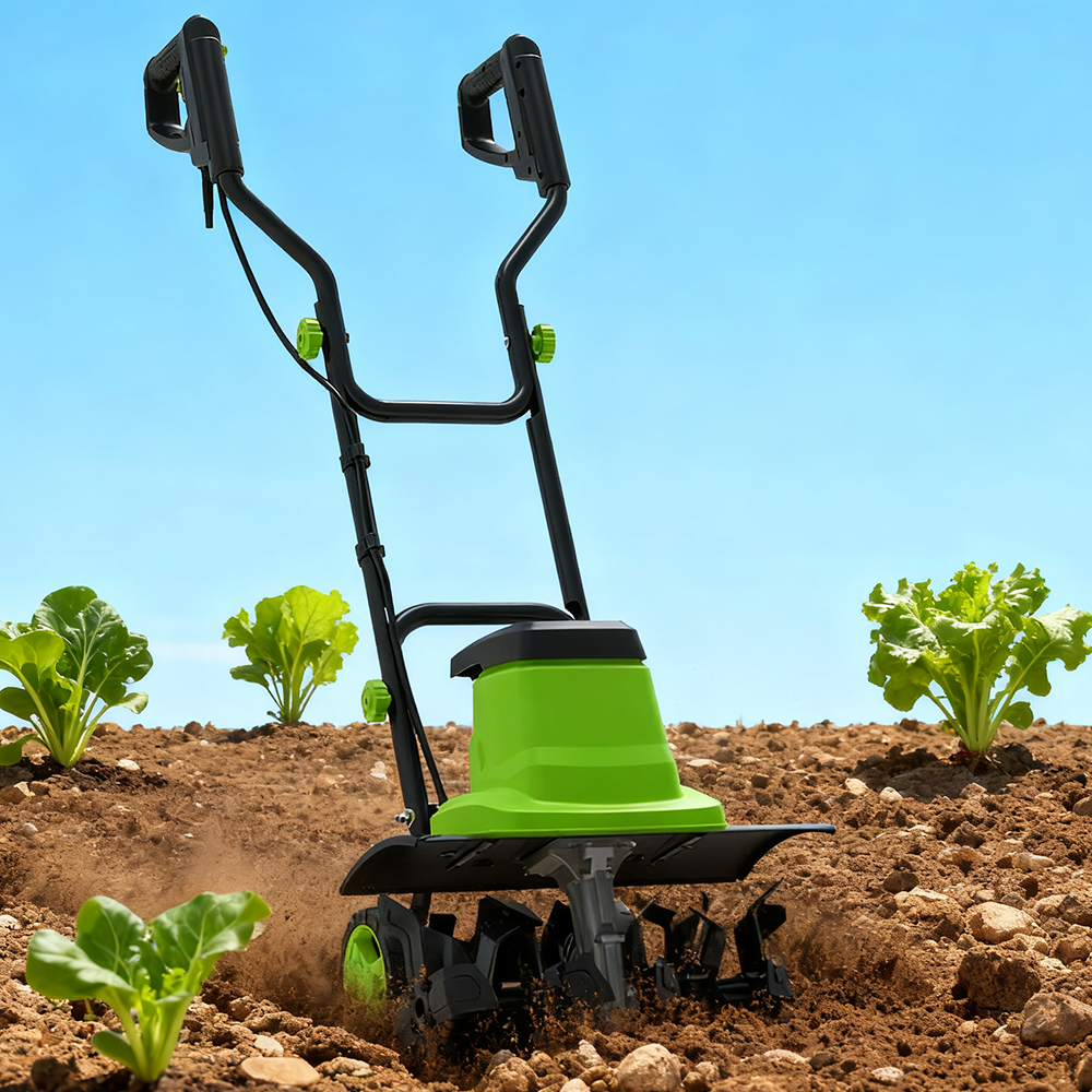 Vertak 1350W Electric Garden T – обзор и цена Soil Tilling Cultivator
