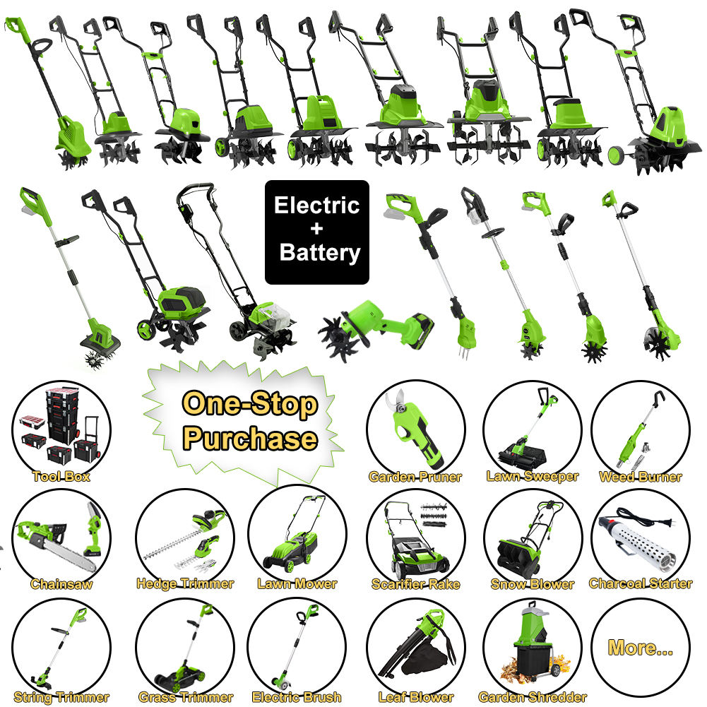 Vertak 1350W Electric Garden T – обзор и цена Soil Tilling Cultivator