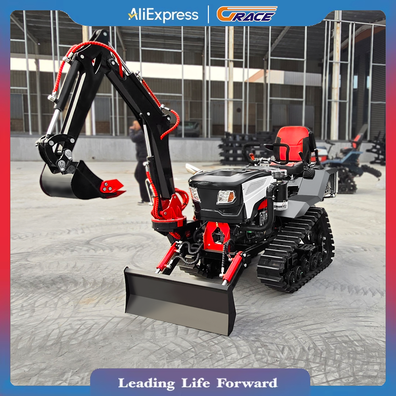 Factory Price Mini Crawler Tra – обзор и цена Agriculture Farming Tool