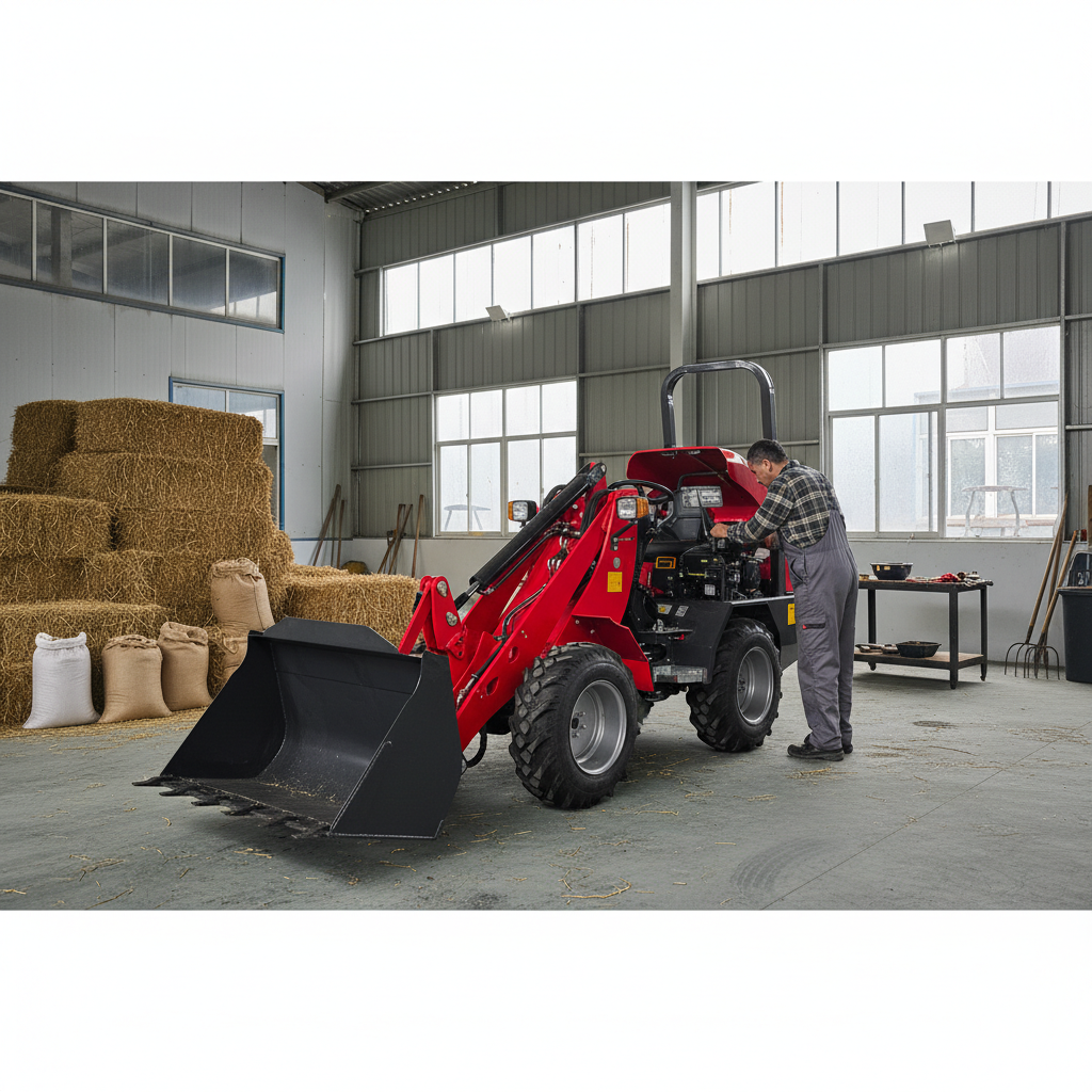 2Ton Telescopic Arm Loader wit – обзор и цена Farming In Agriculture