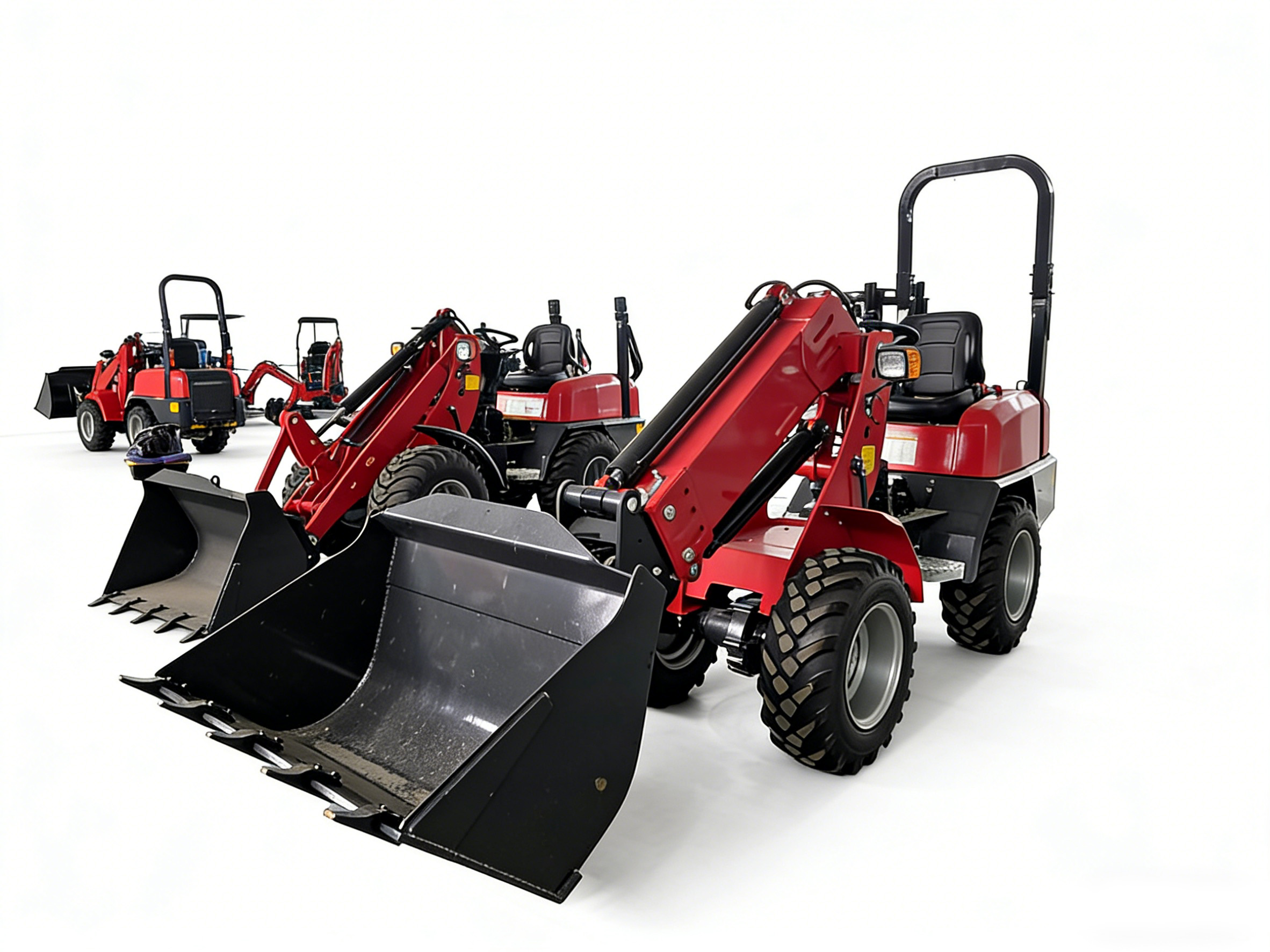 2Ton Telescopic Arm Loader wit – обзор и цена Farming In Agriculture