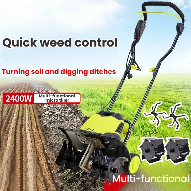 Electric Soil Loosener Mini Ti – обзор и цена Soil Tilling Cultivator