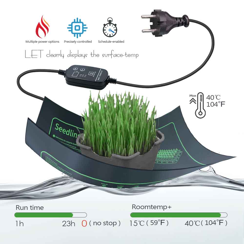 7-100W Plants Heating Pad with – обзор и цена Seedling Heat Mat