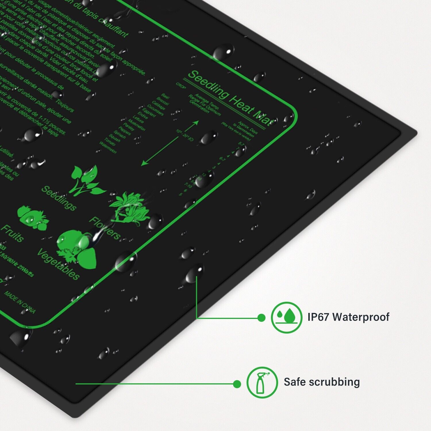 LERWAY 21W Seedling Heating Ma – обзор и цена Seedling Heat Mat