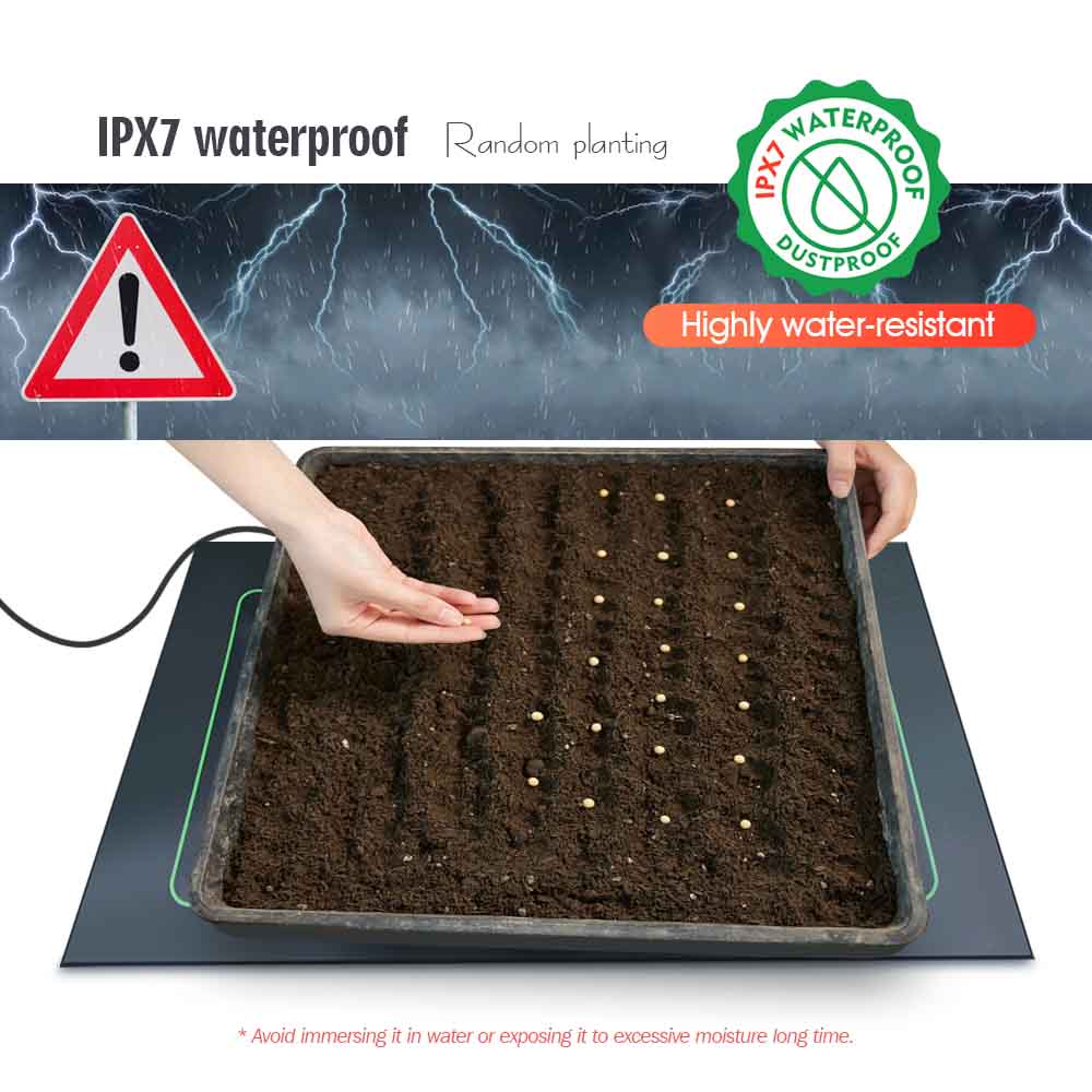 9-100W PVC Plants Heating Pad  – обзор и цена Seedling Heat Mat