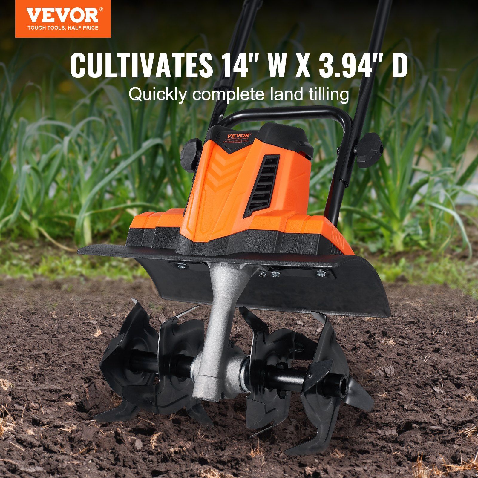 10 Amp Electric Tiller 14 Inch – обзор и цена Soil Tilling Cultivator