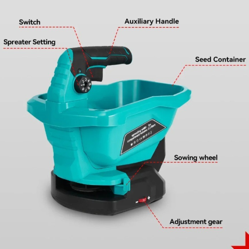 6 Gears Automatic Fertilizer S – обзор и цена Agriculture Farming Tool