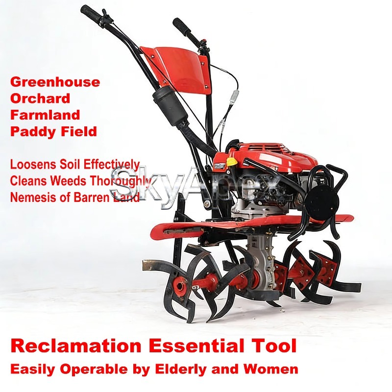 Four Stroke Mini Farm Cultivat – обзор и цена Soil Tilling Cultivator