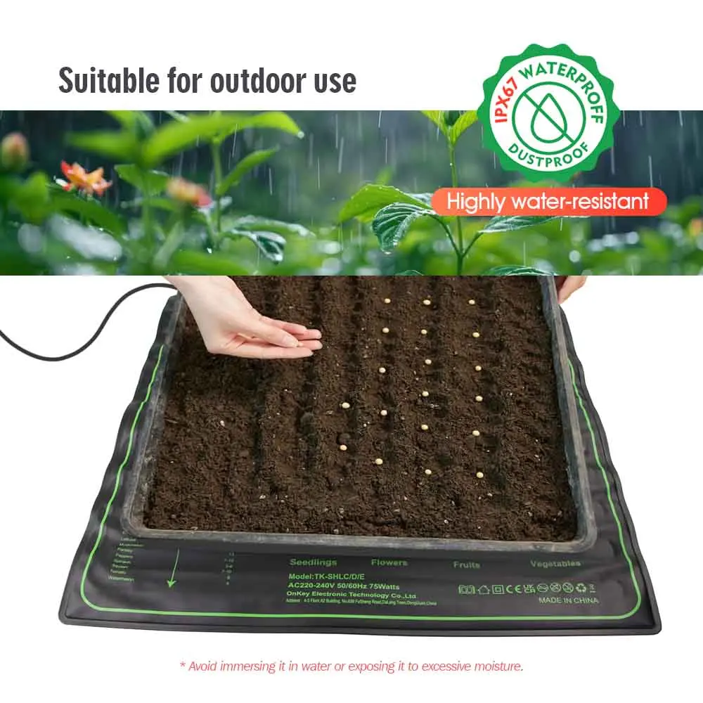 17.5/45/100W PVC Seedling Ther – обзор и цена Seedling Heat Mat