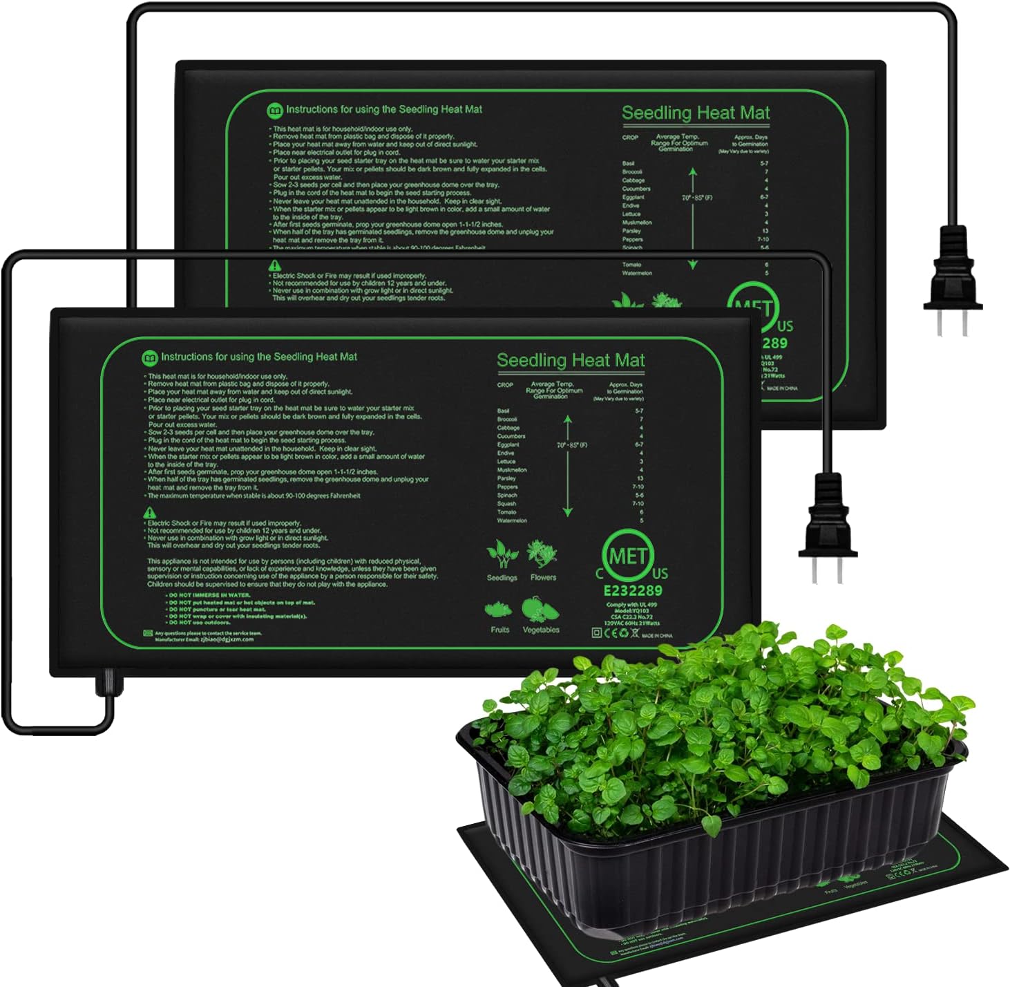 10/25/50CM Seedling Heat Mat I – обзор и цена Seedling Heat Mat