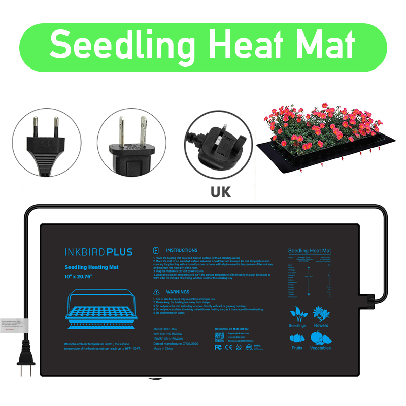 20.75x10CM EU/US/UK/AU Plug Se – обзор и цена Seedling Heat Mat